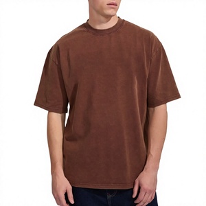 T-shirt personnalisé à col rond, coupe classique, style vintage tendance, tissé, prix de gros, nouvelle collection, fabricant - Product Image 1