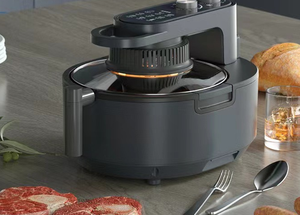 Friteuse à <span class=keywords><strong>air</strong></span> numérique compacte JUBAKE Premium de 5 pintes, four multifonctionnel, <span class=keywords><strong>pot</strong></span> instantané avec technologie d'élimination de la graisse - Product Image 5