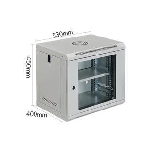 19 "4U 6u 9u 12U Armoire <span class=keywords><strong>de</strong></span> serveur murale Armoire réseau Rack Blanc ou Noir ODM/OEM - Product Image 5