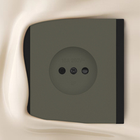 Enchufe de Pared WESA 16A, 1 Tomacorriente, Diseño Moderno y Lujoso, Enchufe Europeo