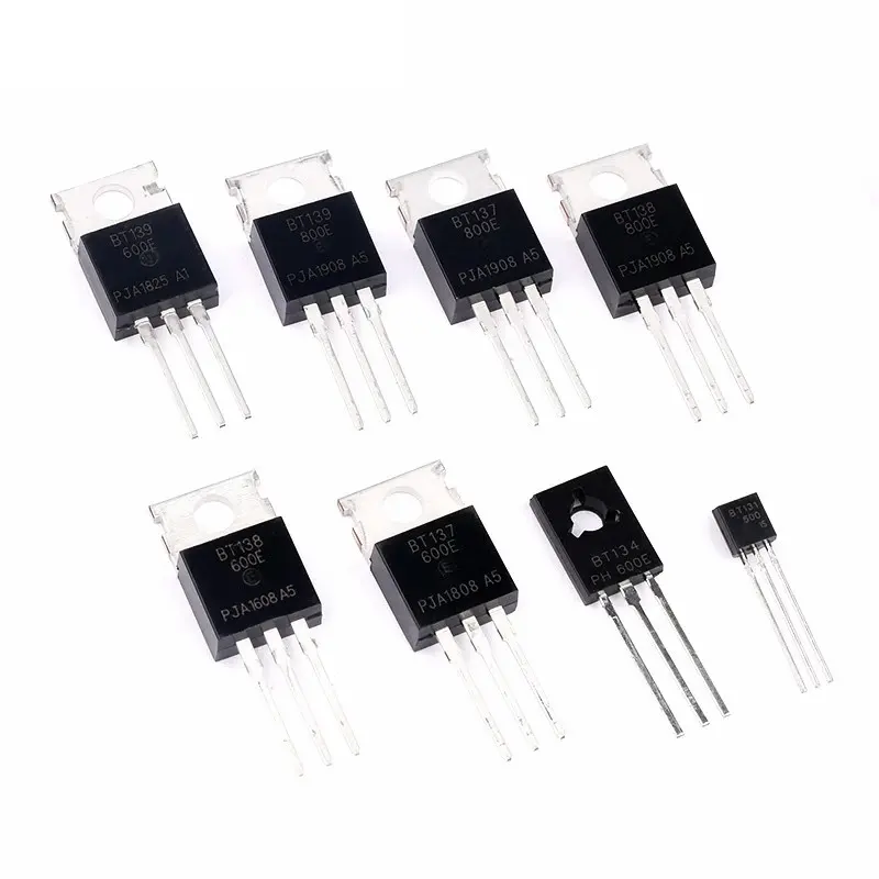 100% original BT131-600 BT134-600E BT136-600E BT137-800E BT138-600E a-220 a-126-92 nuevos triodo transistor en Stock