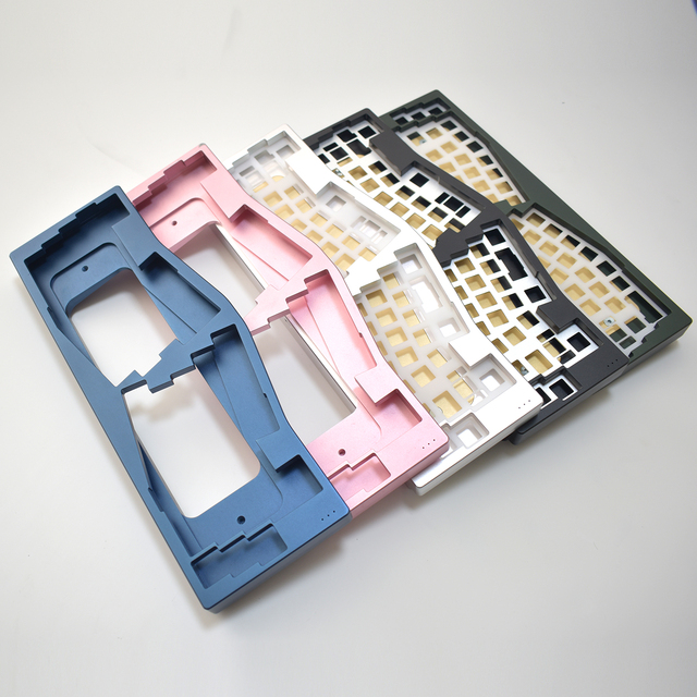 60% 80% OEM Customized Machining Aluminum Plastic Mechanical CNC Keyboard Case