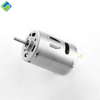 Haute vitesse petit 385 brosse moteur à courant continu 24v 12v moteur électrique Micro moteur Mini moteur pour sèche-cheveux