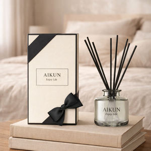 Aikun OEM <b>Reed</b> <b>Diffuser</b> Private Label Home Fragrance Oil Set Custom Logo Long Lasting Aroma for Retail and Distributor - Product Image 1