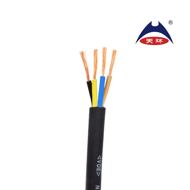 Rubber Coated 400mm 100mm 120mm 180mm 240mm Copper Rubber Cable for Handling Equipment Mobile Power Supplies