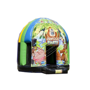 Comercial al aire libre Jungle Animal inflable Disco Dome Bounce House Party Bouncer Jumping Bouncy Castle para la venta - Product Image 6