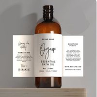Vente directe d'usine étiquette autocollante personnalisée marque cosmétique nom promotion magasin publicité effet emballage étiquette autocollant
