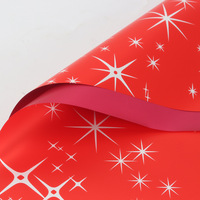 Vente directe fabricant – Papier d'emballage pour fleurs fraîches, style coréen, enduit Ouya, recyclable, imperméable, bicolore, avec feuille d'argent pour bouquets