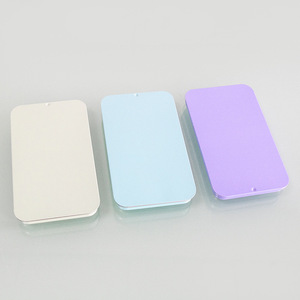 Caja de Metal deslizante de calidad alimentaria, contenedor de lata de Perfume sólido de tamaño pequeño, 20g - Product Image 1
