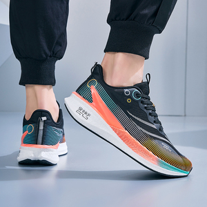 Chaussures de sport respirantes en maille de haute qualité pour femmes et hommes, style basketball décontracté, légères, antidérapantes, personnalisables - Product Image 4
