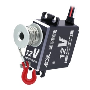Moteur sans noyau programmable AGFRC 3S 45KG 0.09Sec à couple élevé, engrenages métalliques, numérique intelligent à 360 degrés pour voitures RC et robots - Product Image 1