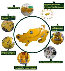 उत्खनन के लिए आरसबएम उत्खनन लगाव शक्ति टिल्ट त्वरित कूपलर हिच - Product Image 5