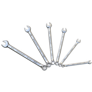 مفتاح ربط مزدوج الغرض طويل وحلقي ومفتوح الطرفين من الفولاذ عالي الجودة للتلميع الدقيق - Product Image 4