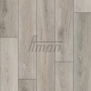 Revêtement de sol LVP aspect bois, imperméable, écologique, anti-rayures, en vinyle, surface raclée à la main, pour usage intérieur, salons, espaces sportifs - Product Image 2