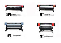 Impresora Digital de Sublimación de Gran Formato de 1.8m con Cabezal Xp600 I3200 para Imprimir en Camisetas y Telas de Poliéster