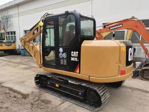 Mini-pelle Caterpillar 307E2 d'occasion de 7 tonnes certifiée par l'EPA avec composants clés pour le pouce, y compris roulement à engrenages pour moteur de pompe à moteur Cat - Product Image 2