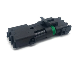 3 Pin Waterproof Connector For Automotive TPS <b>MAP</b> Sensors Black Plastic IP20 Male Female Terminal Car Use - Product Image 3