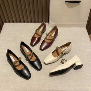 2025 New Design <strong>Closed</strong> Toe Metal Strap <strong>Lady</strong> <strong>Shoes</strong> for Dating Weddings Cocktail Parties Elegant Women's <strong>Shoes</strong> - Product Image 4