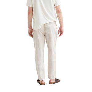 <span class=keywords><strong>Pantaloni</strong></span> da uomo in <span class=keywords><strong>lino</strong></span> con cintura elastica Casual Casual e comodo di alta qualità - Product Image 3