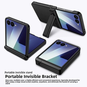 โรงงานฮวนมินนำเสนอเคสโทรศัพท์แบบพับได้พร้อมขาตั้งสำหรับ Samsung Z Flip 7 ดีไซน์สไตล์ธุรกิจ และมีจำหน่ายแล้วในประเทศไทย - Product Image 3