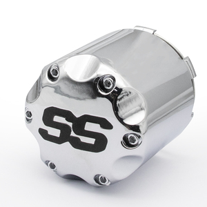 Golf Cart SS copricapo centrale 8,10,12 pollici Push in stile nero/Sliver SS copertura centrale per Club Car EZGO Yamaha - Product Image 2