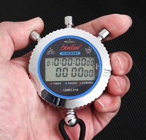 12003 professionale 10 giri di memoria <span class=keywords><strong>cronometro</strong></span> digitale per sport in acciaio inossidabile <span class=keywords><strong>orologio</strong></span> di arresto impermeabile <span class=keywords><strong>con</strong></span> allarme di conto alla rovescia - Product Image 3