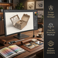 Boîte cadeau pour vin, luxe sur mesure, écologique, fermeture magnétique, rigide, avec lamination mate, design élégant