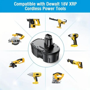 <span class=keywords><strong>Batterie</strong></span> de remplacement <span class=keywords><strong>5Ah</strong></span> 18V DC9096 pour outils électriques sans fil Dewalt DC9098 DC9099 DW9095 DW9098 DC9182 rechargeables - Product Image 4