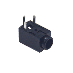Conector Hembra PJ-210E de 2.5mm para Audio, Montaje Horizontal de 3 Pines, Diseño de Perfil Bajo con Carcasa Completamente de Plástico - Product Image 4