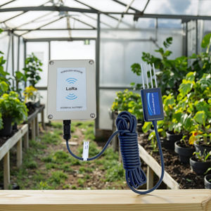 8-In-1 Bodem <span class=keywords><strong>Ph</strong></span> Vochttemperatuur Ec Zoutgehalte Npk Lora Draadloze Bodemsensor Voor Landbouw - Product Image 6