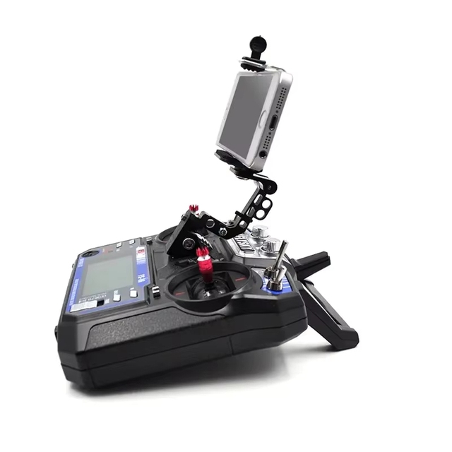 Bssy)Tablet Cell Phone Transmitter Support Holder Mount Bracket For Flysky Fs-I6