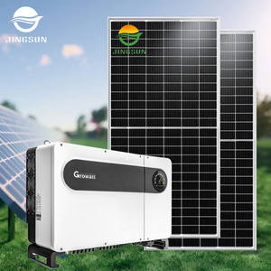Sistema de Paneles Solares Comerciales JINGSUN, Completo, de 3-50 kw, Conectado a la Red, Sistema de Energía Solar Industrial - Product Image 3