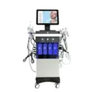 Máquina facial Hydra 14 em 1 para microdermoabrasão com Aqua Peel, solução ideal para cuidados com a pele, mais nova, 2023
