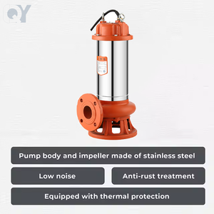Bomba sumergible móvil QY sin obstrucción, bomba sumergible de aguas residuales agrícolas, bomba de aguas residuales de tanque séptico - Product Image 5