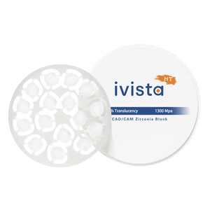 Vendita CALDA Blocco di <span class=keywords><strong>Zirconia</strong></span> Dentale Ivista Disco da 98mm Disco di <span class=keywords><strong>Zirconia</strong></span> Dentale Bianco HT Blocchi di <span class=keywords><strong>Zirconia</strong></span> - Product Image 3