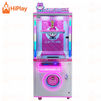 Machine de jeu d'arcade commerciale à monnayeur pour gagner des prix, avec système de clip pour les récompenses, OEM, pour FEC