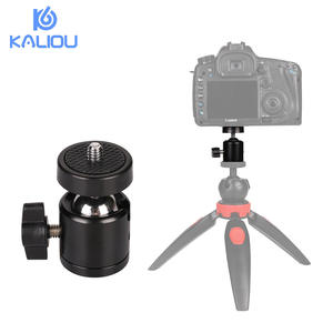 Mini stabilisateur métallique Q29 360° avec fonctions flexibles, support universel sphérique à un ou trois trous - Product Image 5