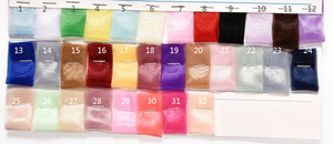 Vải Organza Trơn Mỏng Dệt Màu Trơn Mỏng 100% <span class=keywords><strong>Polyester</strong></span> Trọng Lượng Nhẹ Cho Váy Cưới/Mạng Che Mặt/Váy Thời Trang/Rèm - Product Image 5