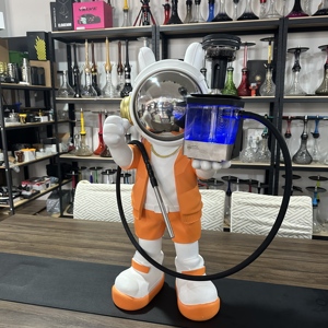 Grandes sculptures d'astronautes en résine pour intérieur et extérieur, chichas pour bars, cafés et salons de chicha. - Product Image 3