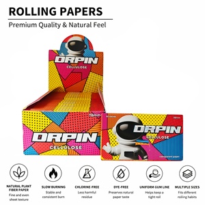 กระดาษมวนบุหรี่ DRPIN Square Classic เซลลูโลส 78 มม. (1 1/4) ทำจากเส้นใยพืชธรรมชาติ ปราศจากสี  ไหม้ช้า - Product Image 1