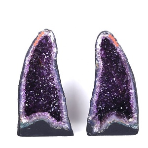 זוג טבעי uruguay אמתיסט גאודה גבישים ריפוי אבנים גדול אשכול קוורץ גדול למכירה - Product Image 1