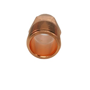 Adaptateur de raccord NPT mâle en cuivre 3/4X7/8 22.22mm Tube en cuivre
