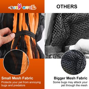 Vendita all'ingrosso della fabbrica Custom 4-In-1 6-In-1 per animali domestici per esterni box per gatti tenda tenda con tunnel per gatti tenda portatile per animali domestici - Product Image 4