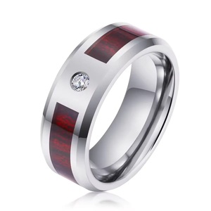 Guangzhou Groothandel Sex Sieraden Hout Inlay Zilver Wolfraam Haan <span class=keywords><strong>Ring</strong></span> Voor Mannen Mode Penis Ringen Voor Heren - Product Image 3