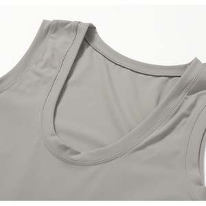 Venta al por mayor logotipo personalizado de alta calidad ropa deportiva de una pieza transpirable Casual Fitness corto espalda descubierta vestido de yoga para las mujeres - Product Image 3