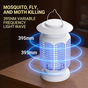 Lampe anti-moustiques électrique portable en plastique durable, murale, écologique, pour intérieur et extérieur, 20-50m, installation facile - Product Image 1