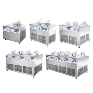 Machine à glace dure en acier inoxydable, usage commercial, triphasée, prise EU, réfrigérant R404A - Product Image 1
