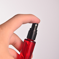 Flacon pulvérisateur d'échantillon de parfum en verre transparent rond de 8 ml, personnalisé, petit, rechargeable, vide, de luxe, imprimé sur écran, pour diffuseur à bâtonnets
