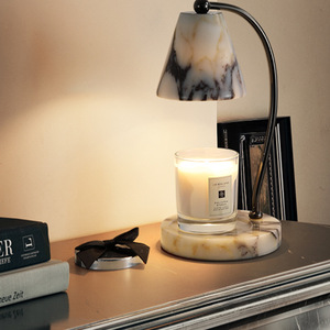 Modern Novelty Natural Stone Marble Table <strong>Lamp</strong> Light <strong>Charge</strong> Parlor Bedroom Shop Atmosphere <strong>Lamp</strong> Art Deco Marble Desk <strong>Lamp</strong> - Product Image 4