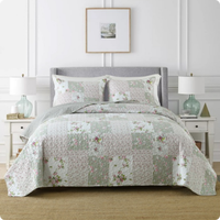 Ensemble de couvre-lits 3 pièces, fabrication expérimentée, OEM ODM, personnalisé, léger, toutes saisons